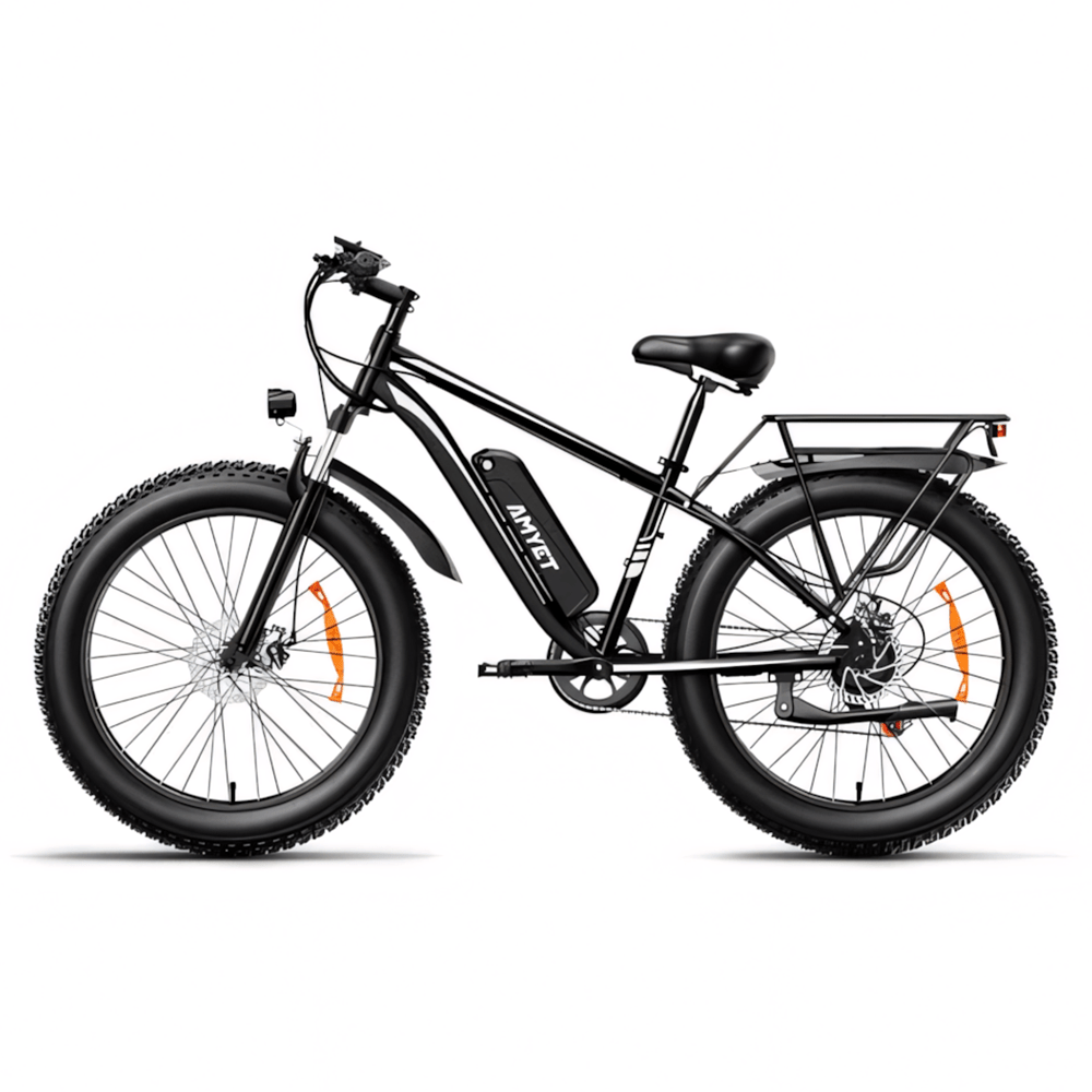 AMYET EB26 1000W Fat Tire Electric Mountain Bike - The Wright Bikes